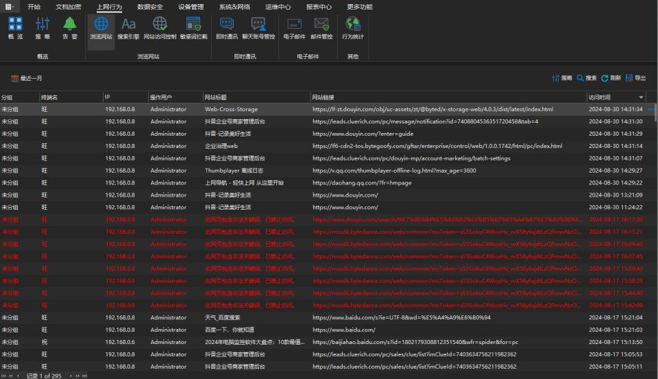 公司内网监控可以看到哪些内容?到什么程度!(图3)