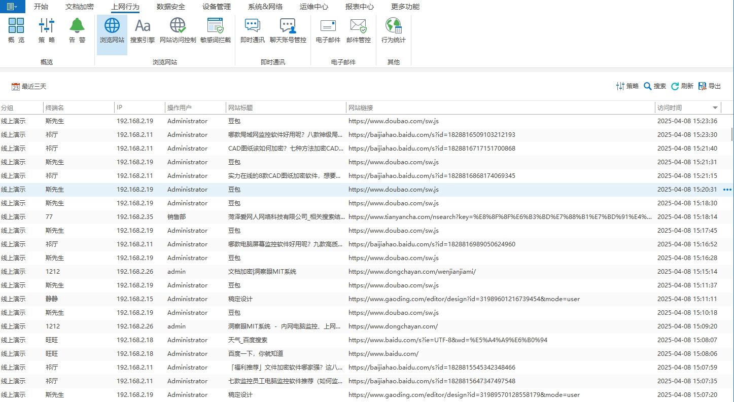 上网行为监控方法有哪些？这七个上网行为监控方法！简单有效(图3)