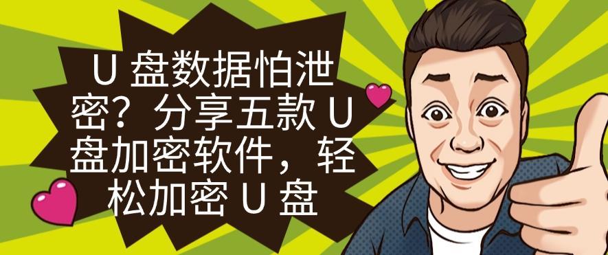 U 盘数据怕泄密？分享五款 U 盘加密软件，轻松加密 U 盘，保护数据安全(图1)