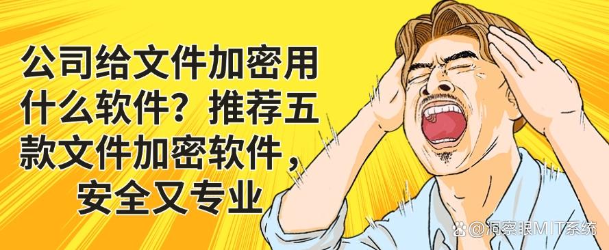 公司给文件加密用什么软件？推荐五款文件加密软件，高效又专业(图1)