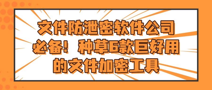 文件防泄密软件6大精选|2025年六款文件防泄密软件榜单(图1)