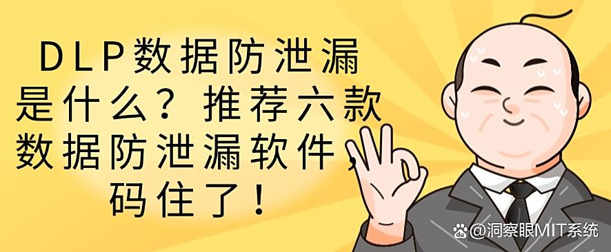 DLP数据防泄漏是什么？推荐六款数据防泄漏软件，你看好哪个？(图1)