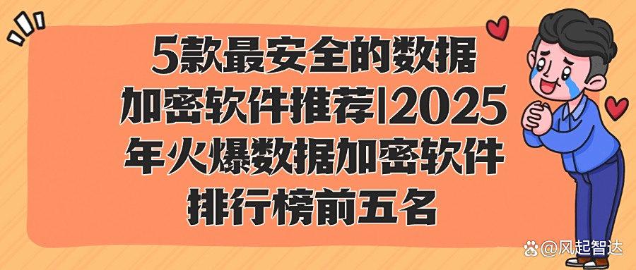 用于加密的数据加密软件有哪些?2025年推荐5款实用的数据加密软件(图1)