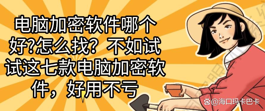 电脑加密软件哪个好？怎么找？不如试试这七款电脑加密软件！(图1)